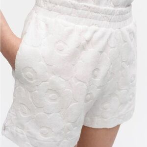 Marimekko White Cotton Shorts - XXS brand new